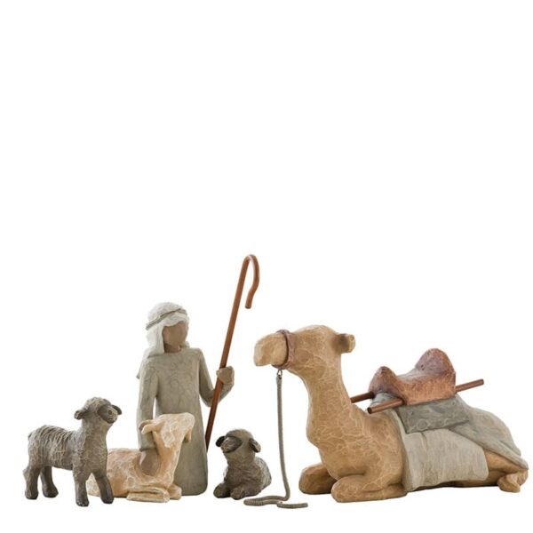 Nativity - Shepard and stable animals