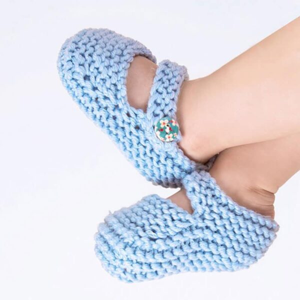 Stitch and Story - Bonny booties knitting kit