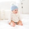Stitch and Story - Baby fur pom hat knitting kit