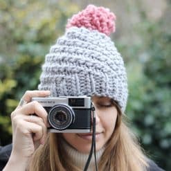Stitch and Story - Luca pom hat knitting kit