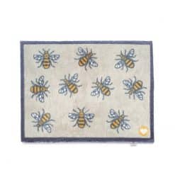 HugRug Bees 1 65x85 cm dørmatte