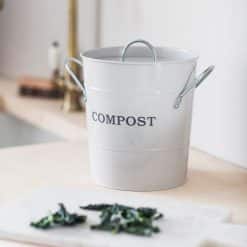 Kompostboks kalkhvit