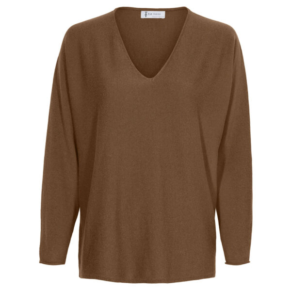 Elisa v-neck Ermine