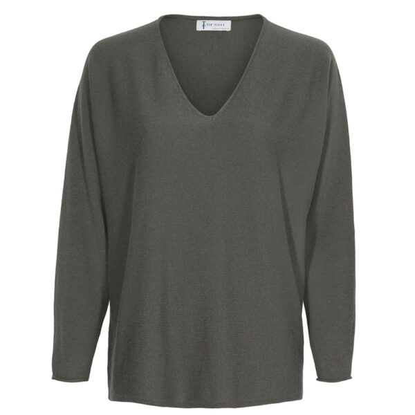 Elisa v-neck Mossy