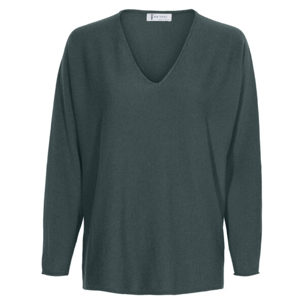 Elisa v-neck North Blue