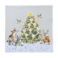 'Oh christmas tree' servietter