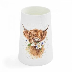 Wrendale vase Daisy Coo