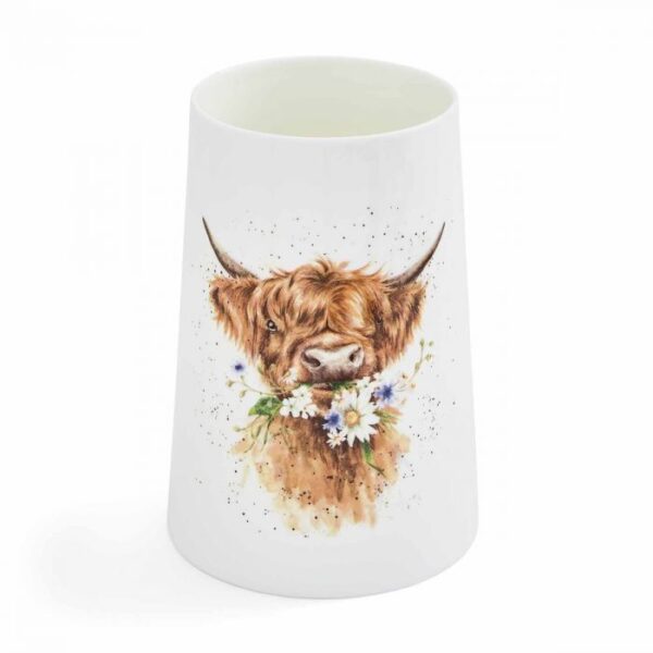 Wrendale vase Daisy Coo