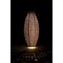 Solcellelampe oval