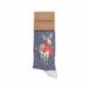 Wrendale Herresokker Jul "ALL WRAPPED UP" Esel