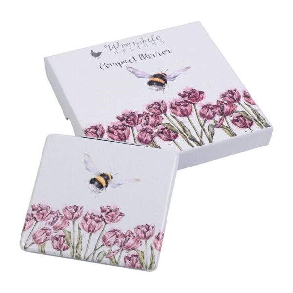 Wrendale Lommespeil 'FLIGHT OF THE BUMBLEBEE' Bie