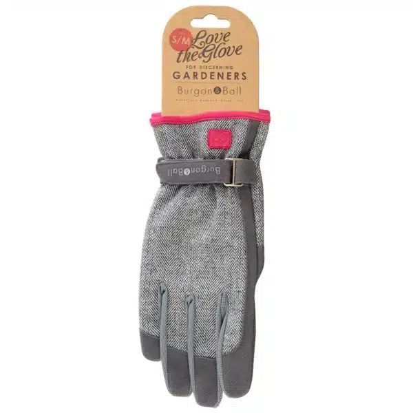 Hagehansker Tweed grå S/M - Bilde 3