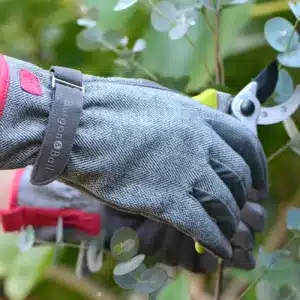 Hagehansker Tweed grå S/M