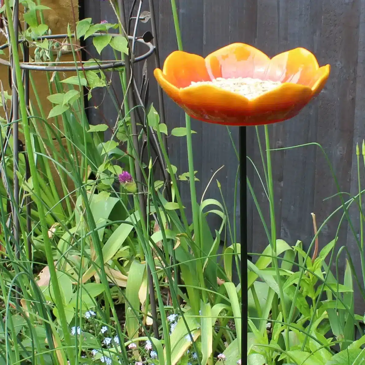 Fuglemater i keramikk Wild Poppy - Bilde 3