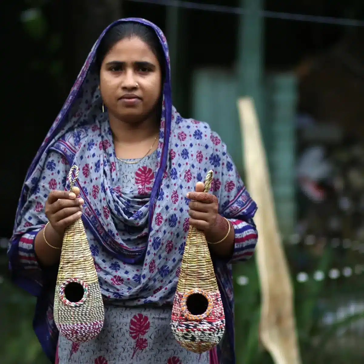 Artisan Shesali fuglerede Fairtrade - Bilde 5