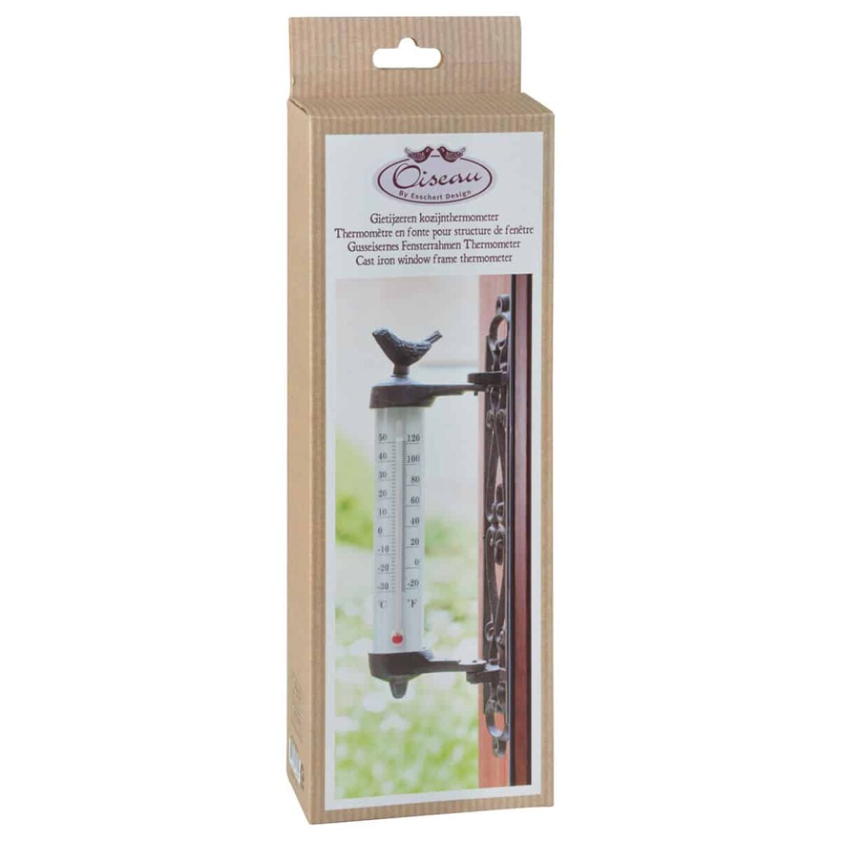 Termometer fugl støpejern - Bilde 2