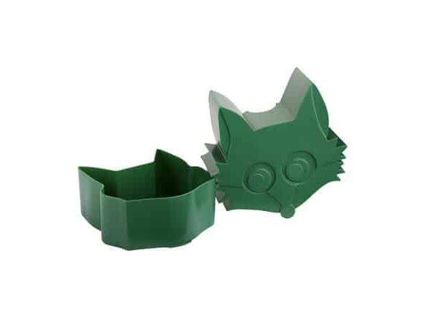 Alternative view of Blafre snacksboks Rev mørk grønn