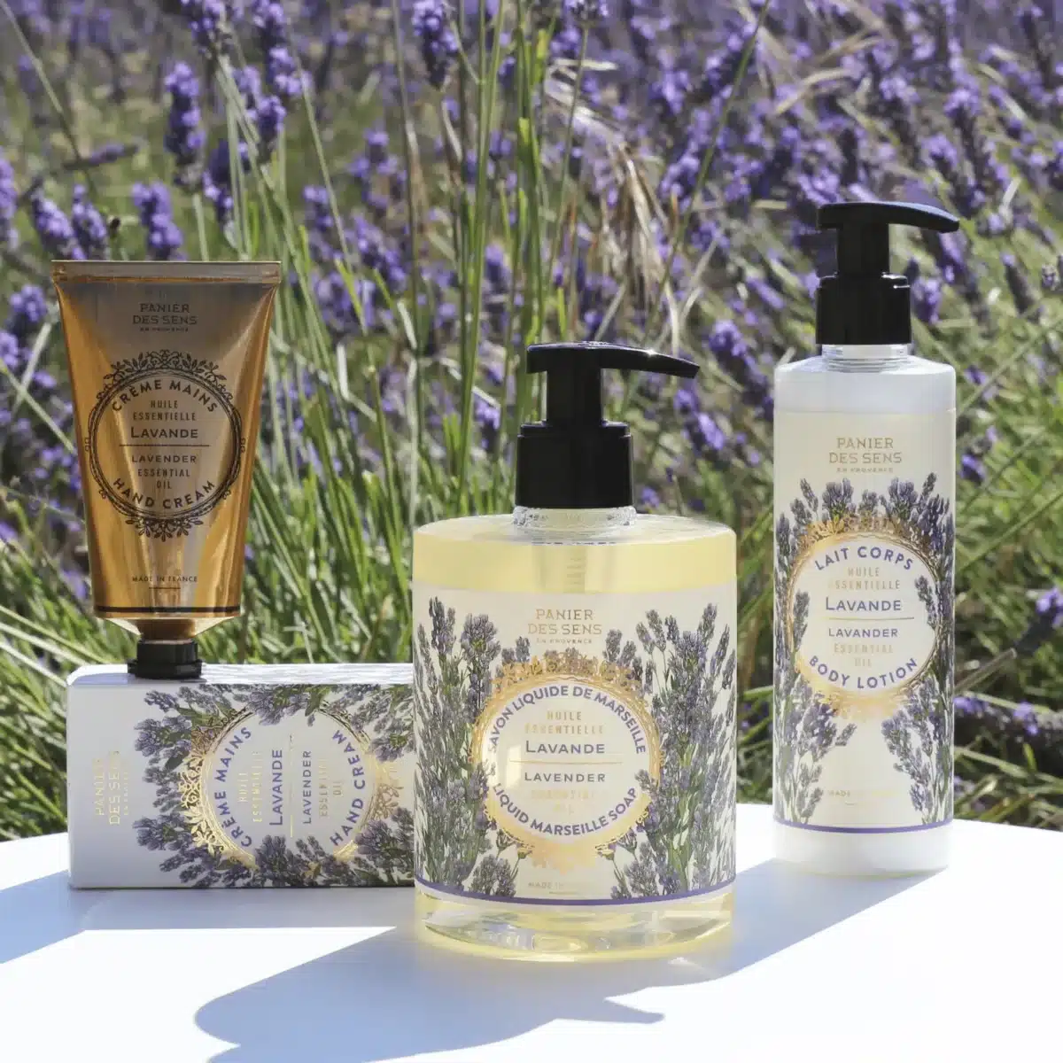 Håndkrem med beroligende lavendel 75ml Panier Des Sens - Bilde 3