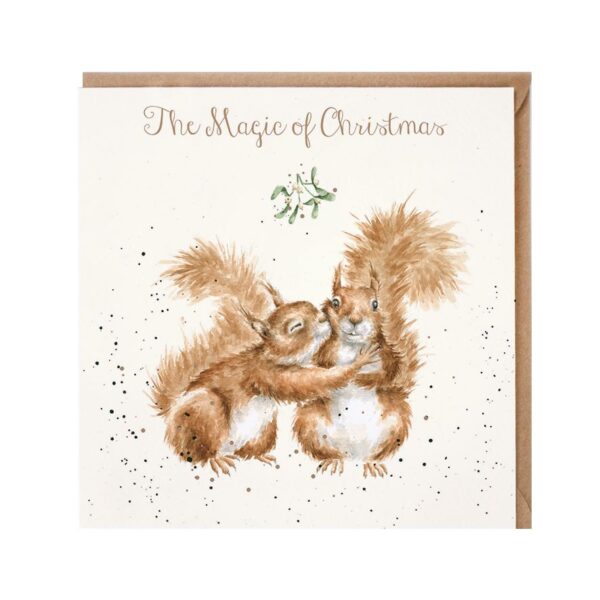 Wrendale julekort 'The magic of christmas'