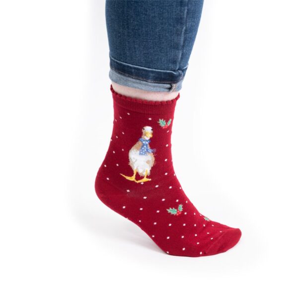 Alternative view of Wrendale julesokker And Christmas Scarves