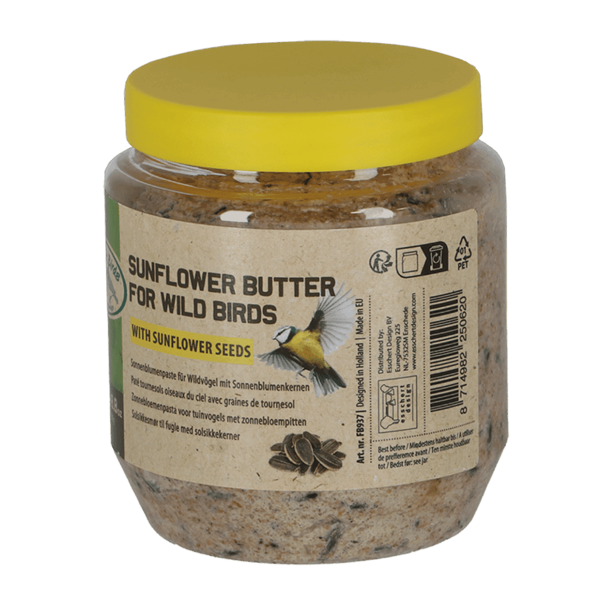 Peanøttsmør til fuglemater  - solsikkefrø - Bilde 3