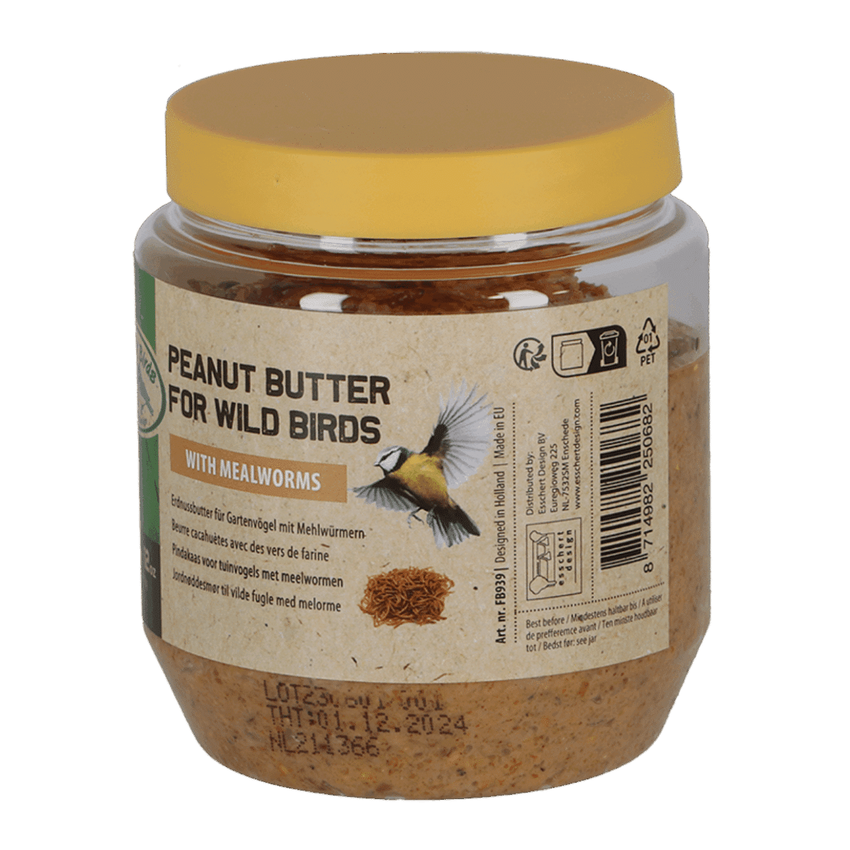 Peanøttsmør til fuglemater - melorm - Bilde 2