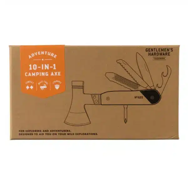 Multiverktøy 10-i-1 camping axe