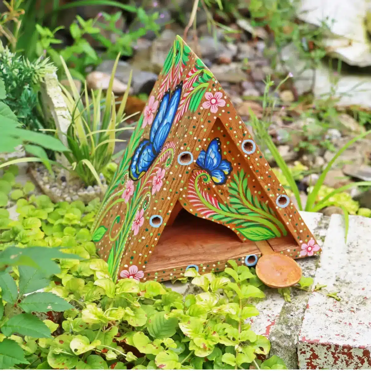 Artisan Sommerfuglmater blå - Bilde 5