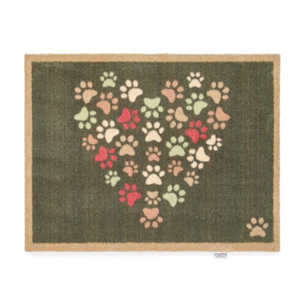 HugRug Dørmatte Paws for love 65x85