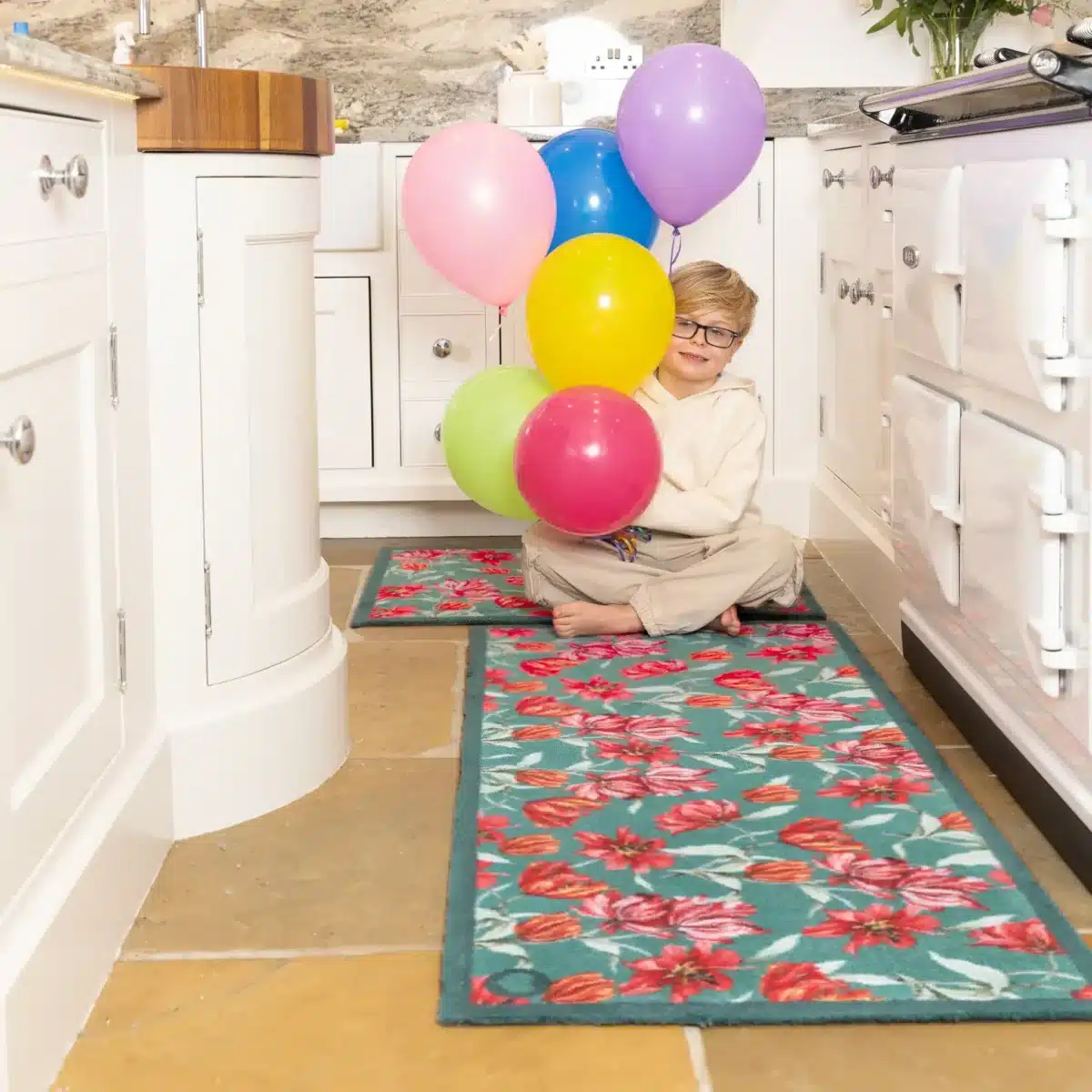Hug Rug Dørmatte Tumbling Tulips 65x85 - Bilde 4