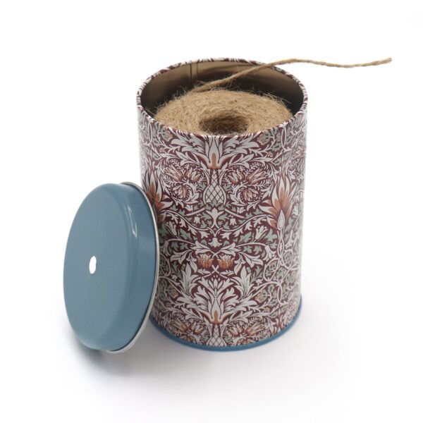 Boks med jutesnor William Morris Orange Grove Burgundy - Bilde 5