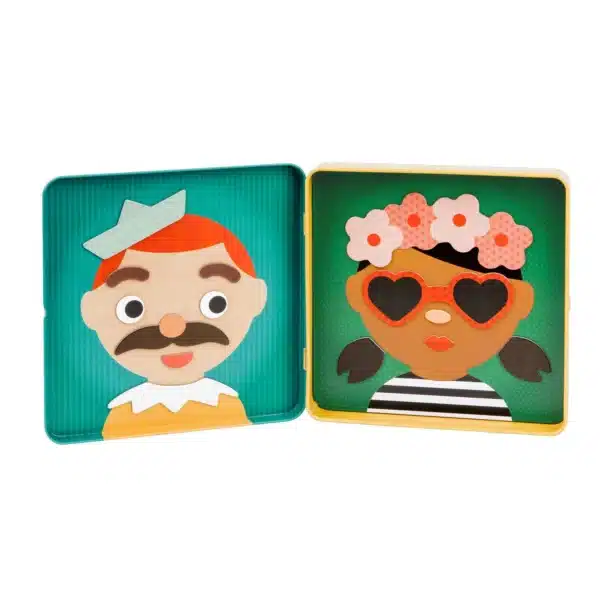 Magnetisk lekesett Funny Faces - Bilde 3