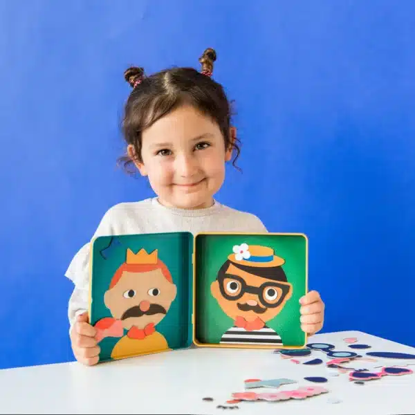 Magnetisk lekesett Funny Faces - Bilde 2