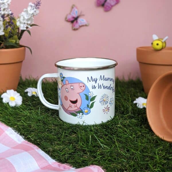 Emaljekopp Mummy Pig - Bilde 2