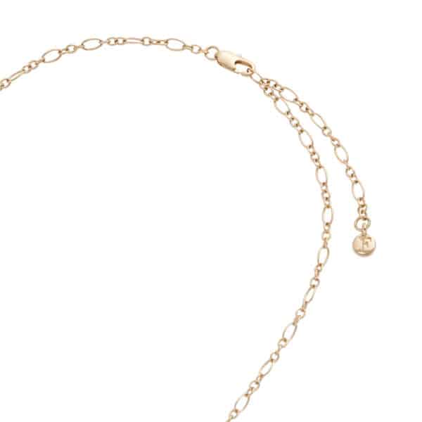 Alternative view of Oval Figaro Kjede til Charms