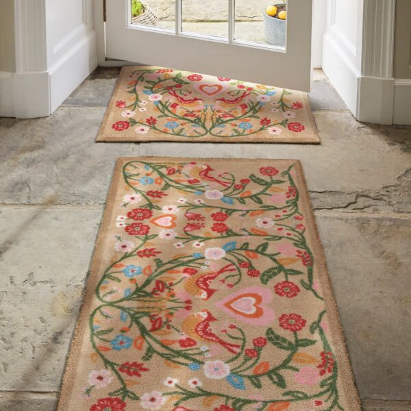 Hug Rug Løper Garden lovebirds 65x150 - Bilde 3