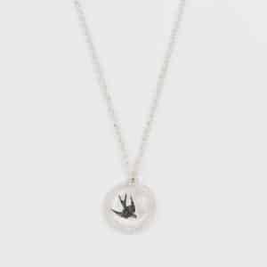 Alternative view of Swallow Spirit Guide Necklace
