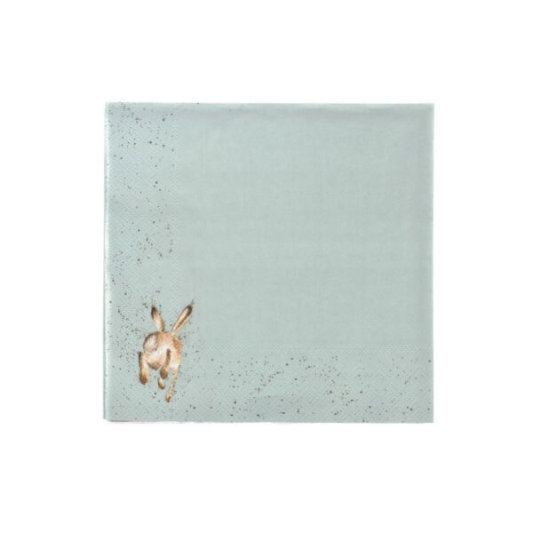 Alternative view of Wrendale kaffeservietter 'The Hare and the bee'