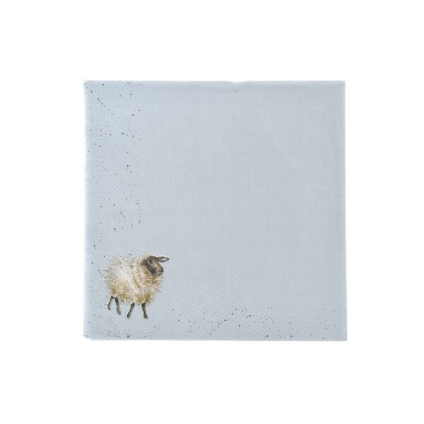 Wrendale Kaffeservietter The Woolly Jumper Sau - Bilde 2