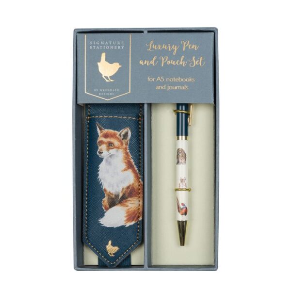 Wrendale Gavesett penn og etui - Bilde 5