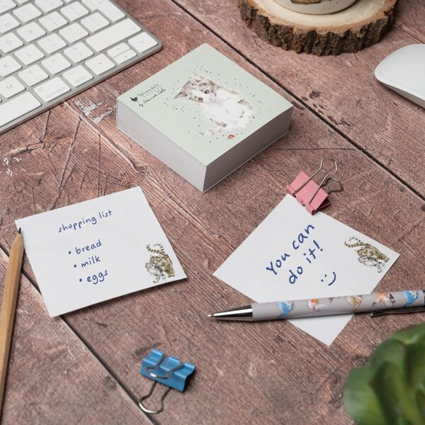 Alternative view of Wrendale Sticky Notes Katt Ladybird