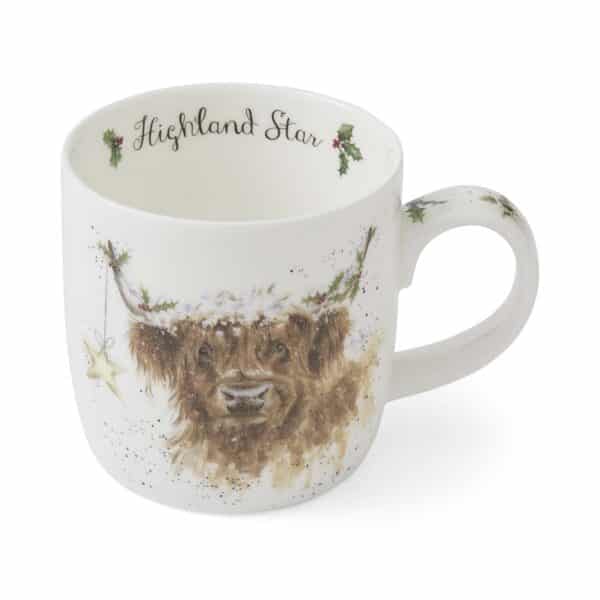 Wrendale julekrus Highland Star