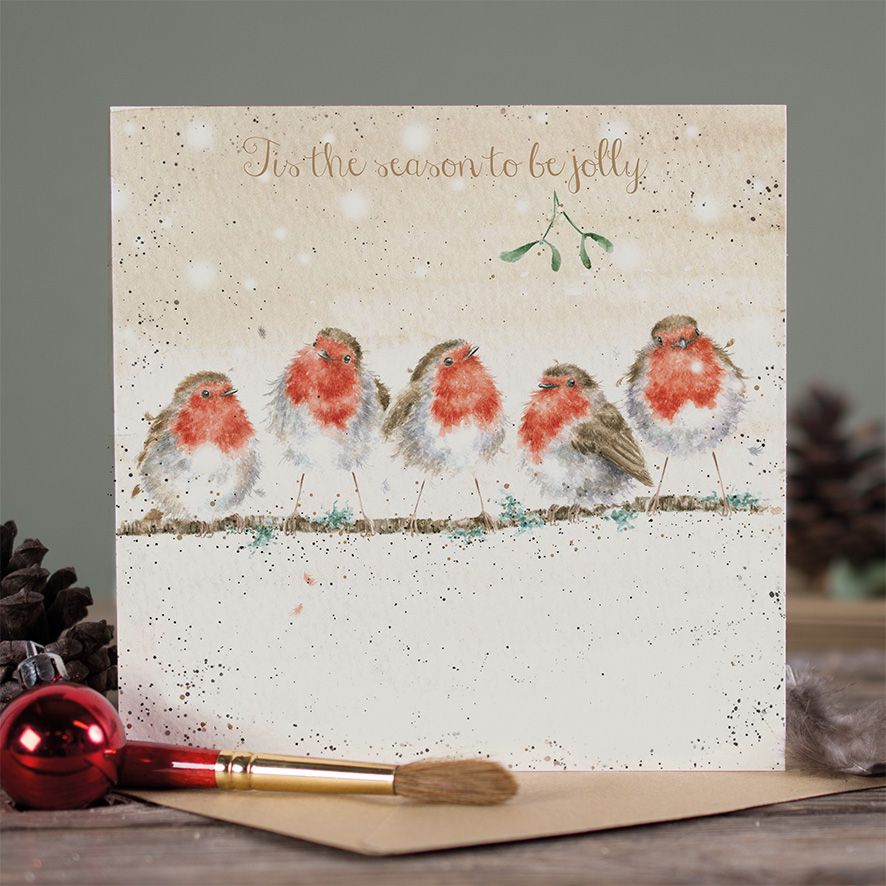 Wrendale Stort julekort Tis the season - Bilde 2