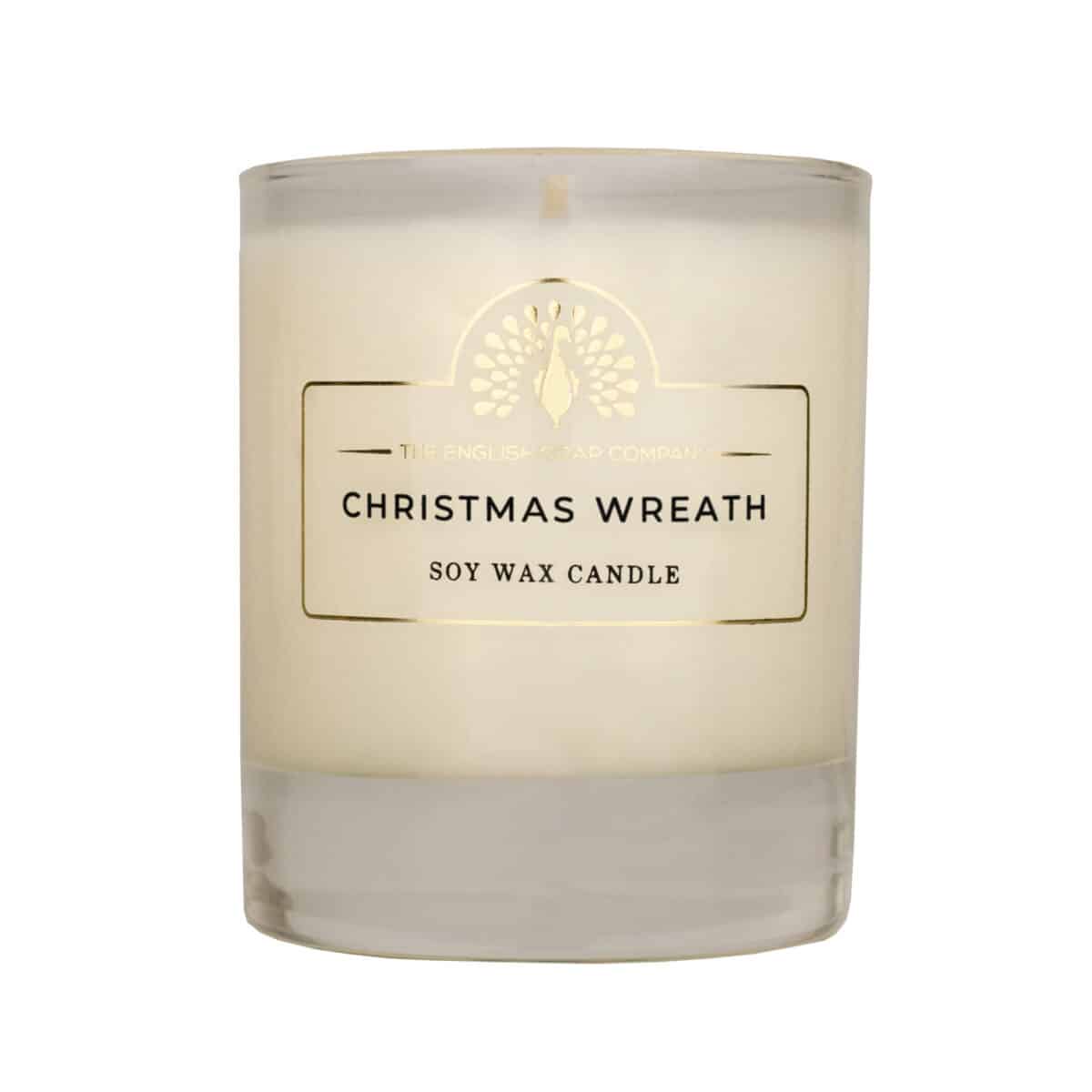 Christmas Wreath Duftlys soyavoks - Bilde 4
