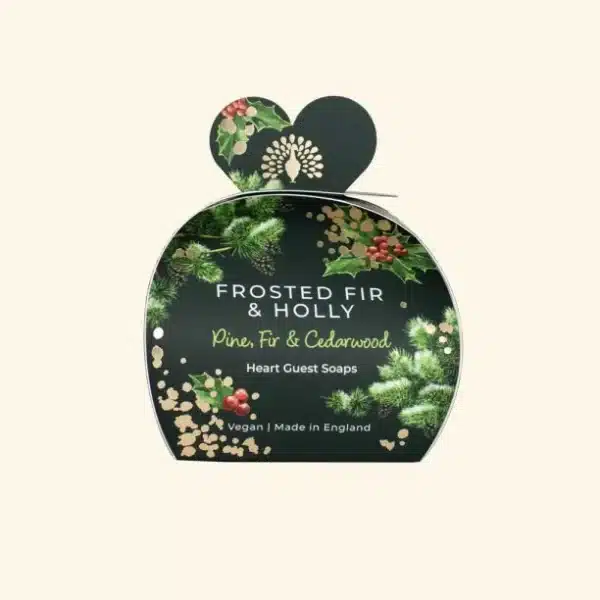 Frosted Fir and Holly Hjertesåper 3x20g