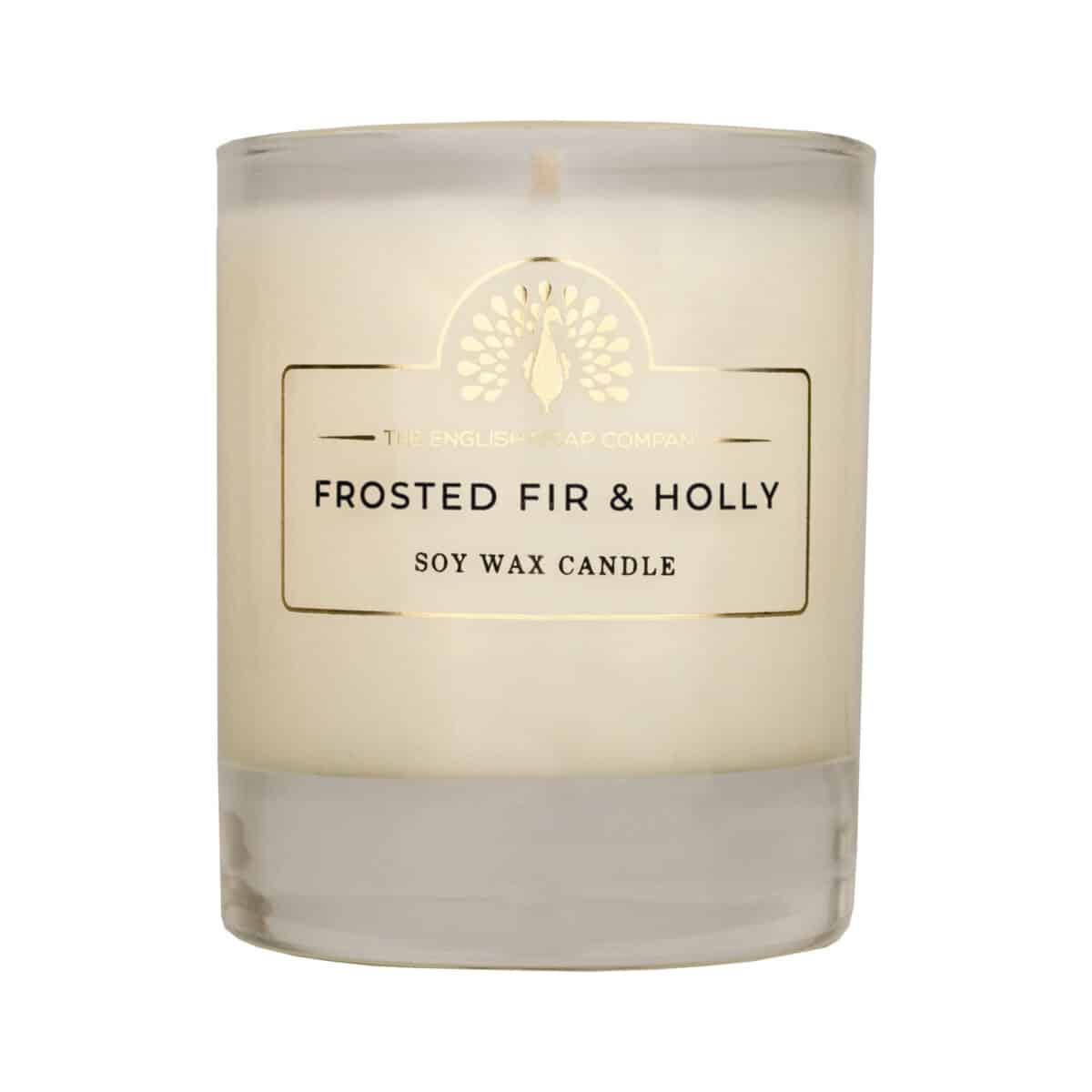 Frosted Fir and Holly Duftlys soyavoks - Bilde 2