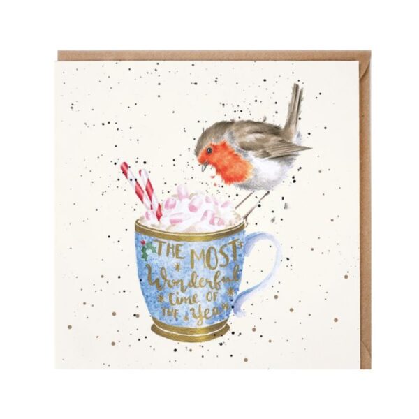 Stort julekort Winter warmer