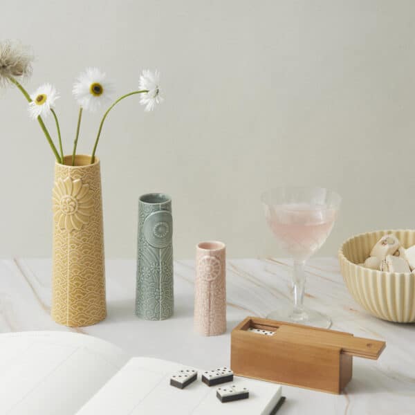 Alternative view of Pipanella Sett med vaser Rosy sunset