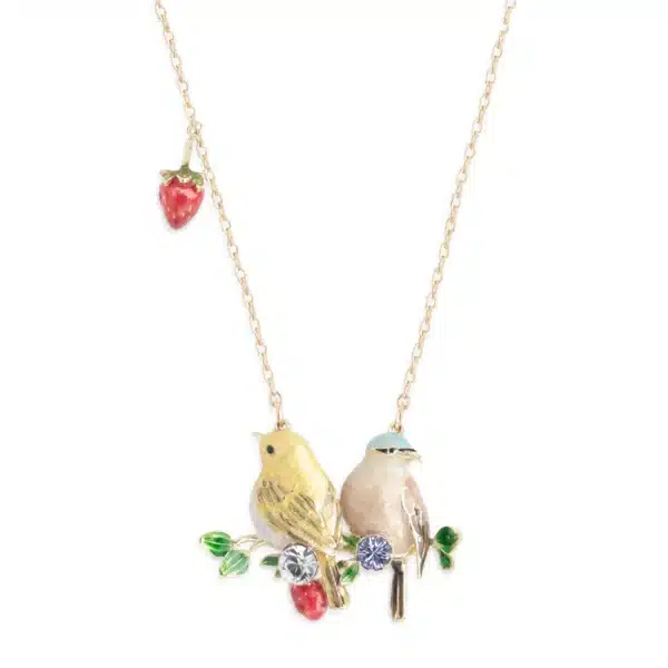 Bill Skinner Halskjede Fuglekonge og Svartmeis