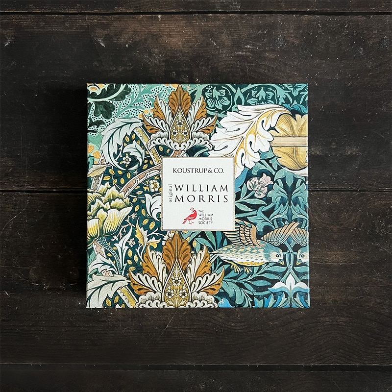 William Morris Silkeskjerf Pimpernel Blue (90x90 cm) - Bilde 3